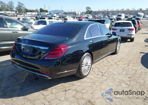 2019 Mercedes-Benz S 560 z USA, uszkodzony, nr VIN WDDUG8DB4KA456108